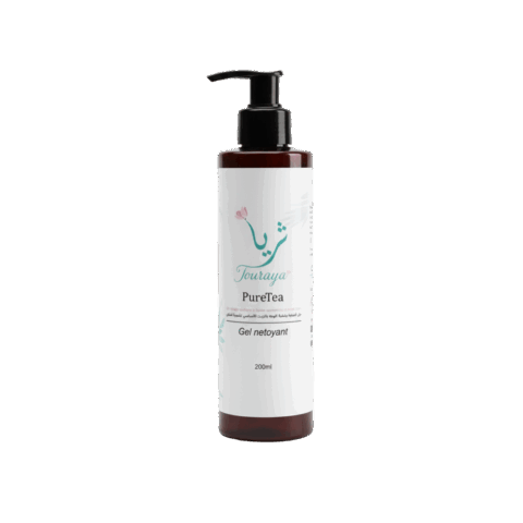 Gel netoyant arbre à thé efficace anti acné touraya natural cosmetics