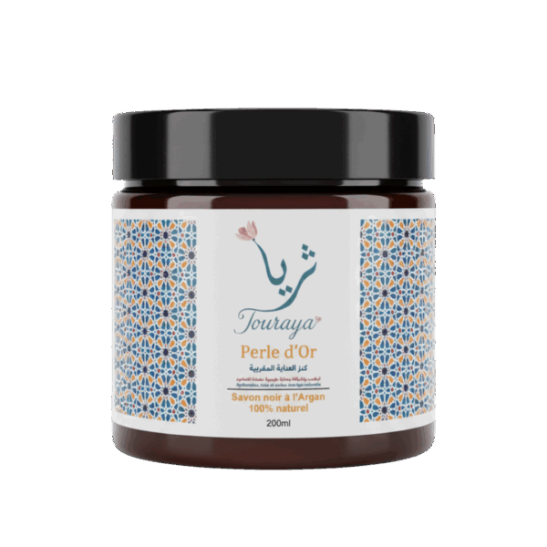 Savon noir argan marocain touraya natural cosmetics